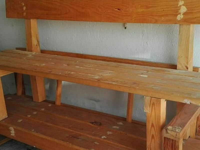 Banca de madera Mexico