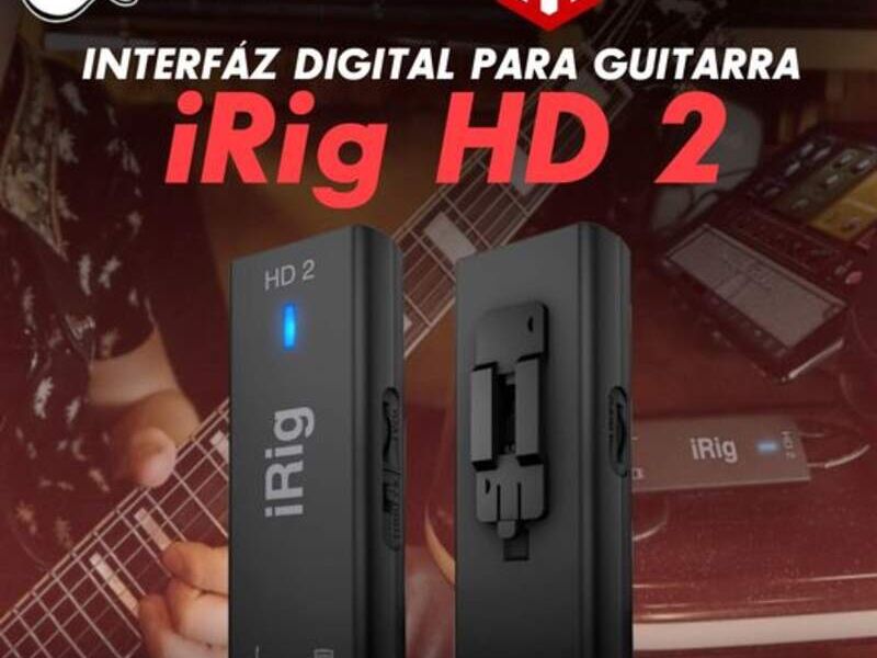 Interfaz Digital guitarra México