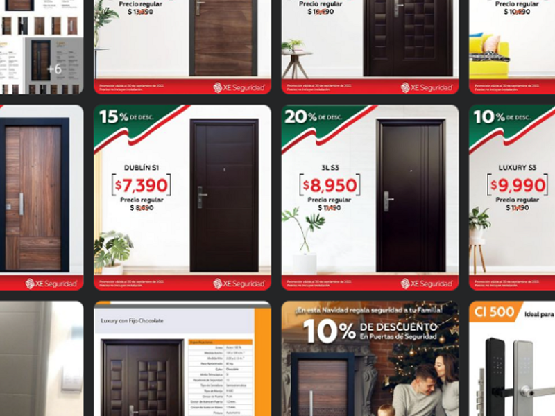 Puerta luxury fijo S3