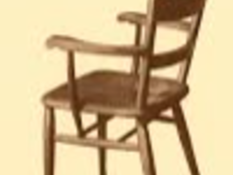 Silla Reposabrazos Café México