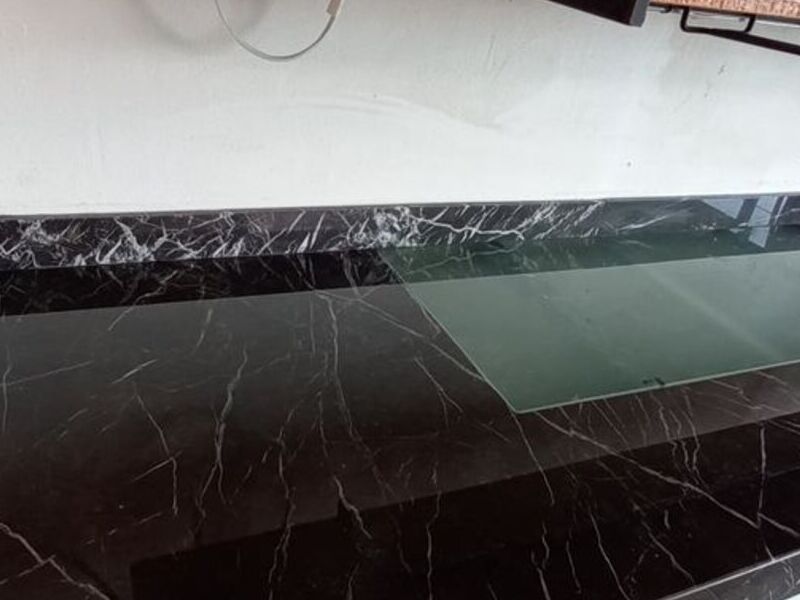 Barra negra de mármol México