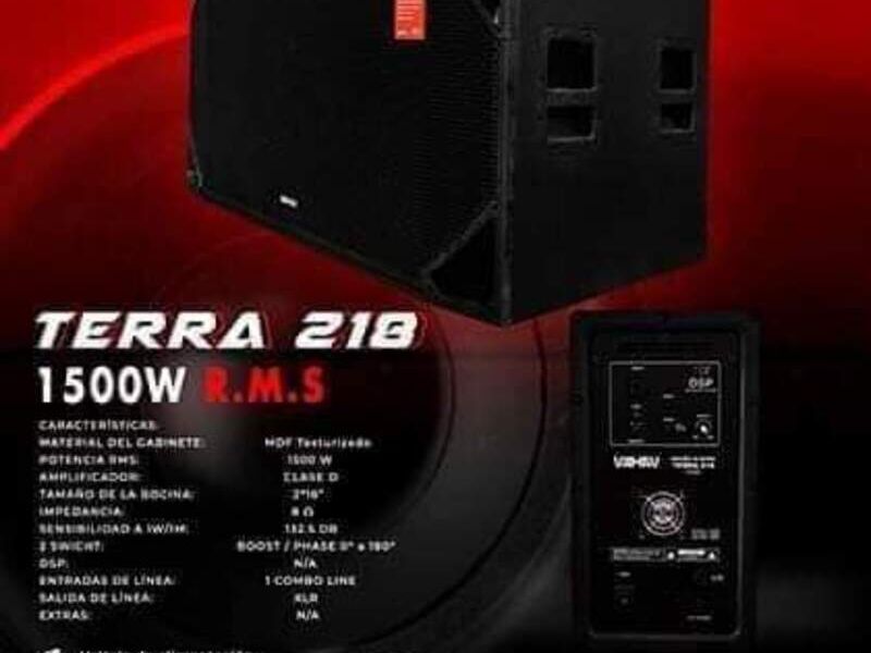 Altavoz Terra 218 México