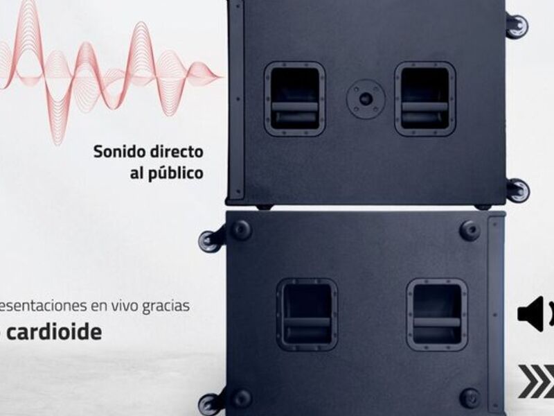 Subwoofer Amplificado Q28 QMC México