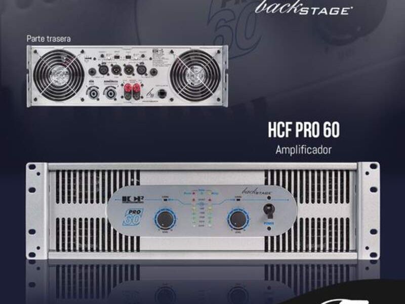 Amplificador HCF Pro 60 México