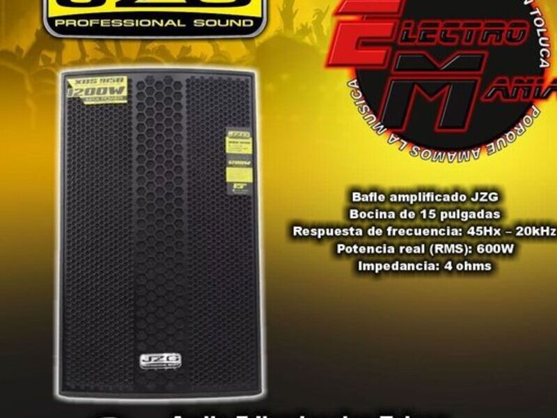 Bafle Amplificado JZG México