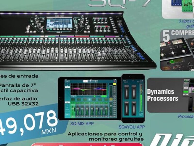 Mezcladora Allen & Heath México