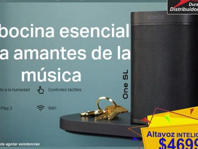 Altavoz Inteligente Sonos One SL México