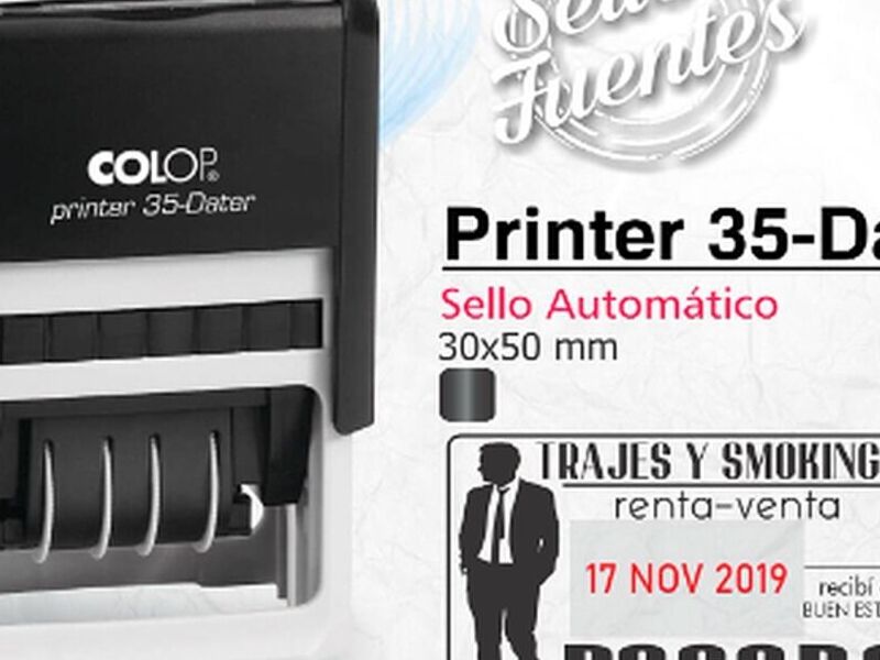 Sello fechador Printer 35-Date en Tultitlán