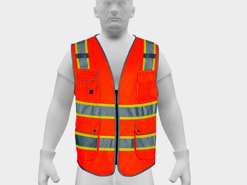 Chaleco Seguridad Naranja Puebla