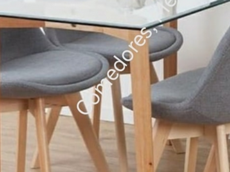 Mesa de comedor vidrio