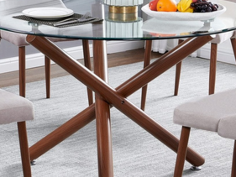 Mesa moderna vidrio