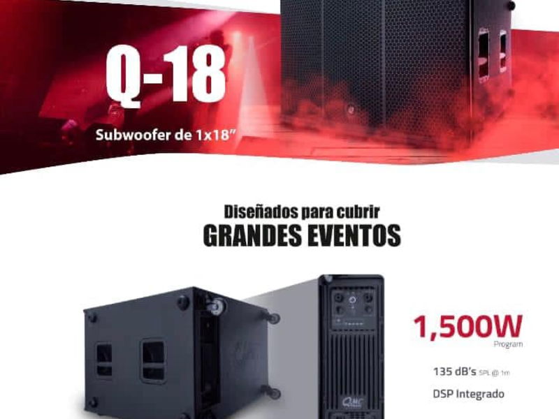 Subwoofer QMC México