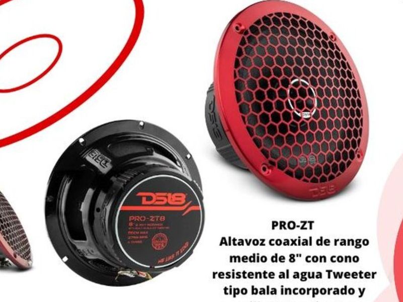 Altavoz Coaxial PRO ZT México