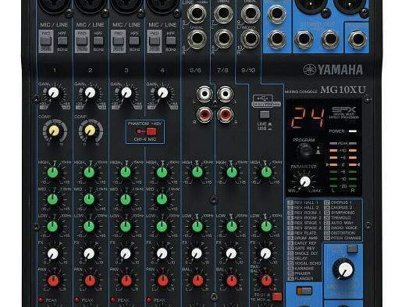 Mezcladora Yamaha MG10XU México