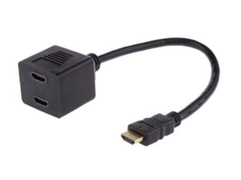 Adaptador HDMI Macho a Dos Hembras México