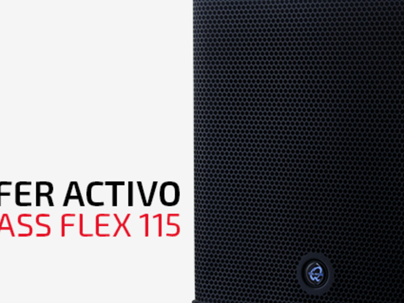 Subwoofer Activo Bass Flex 15 México