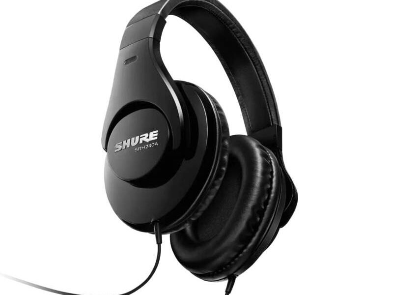 Audífonos Profesionales Shure SRH240 México