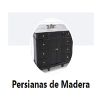 Persianas de Madera