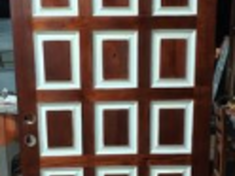 Puerta de madera