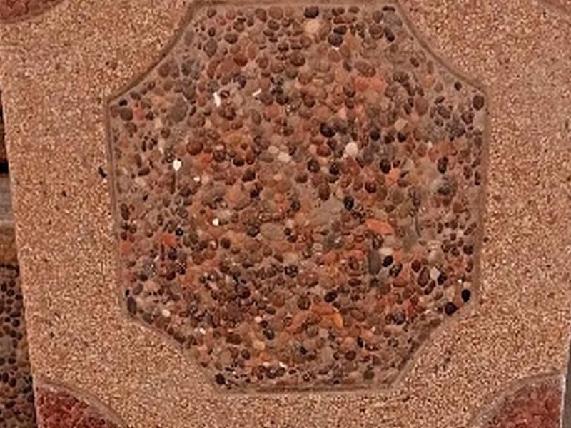 Baldosa centro hexagonal México