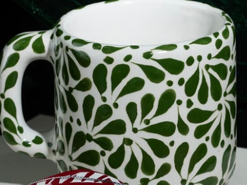 Taza verde México