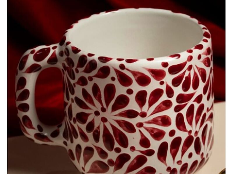 Taza roja México