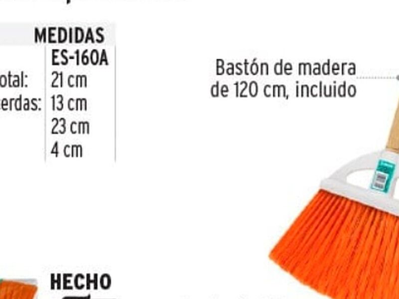 Escobas tipo abanico México 
