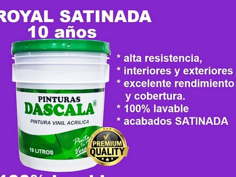 Pintura Royal Satinada 