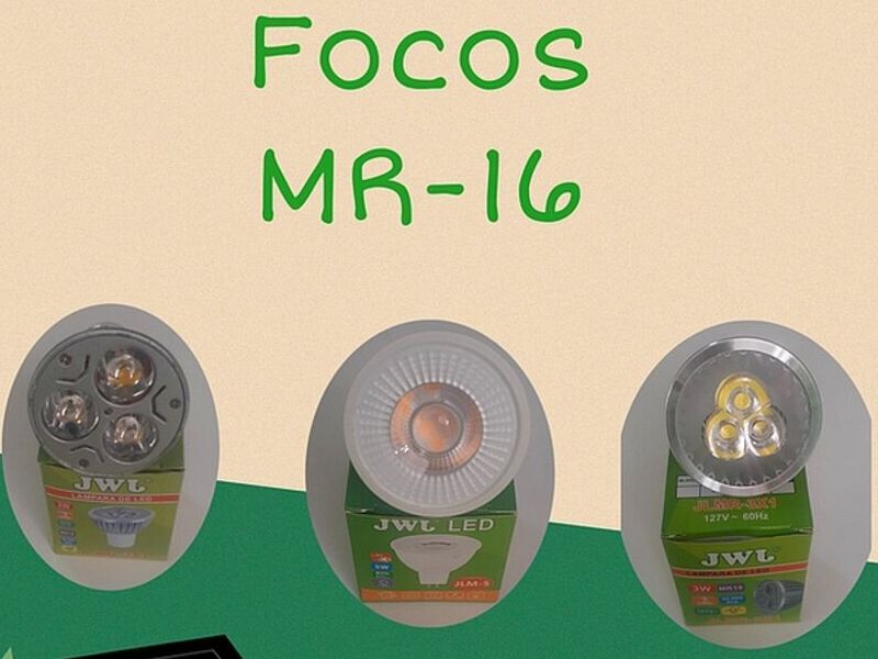 Variedad de focos MR-16