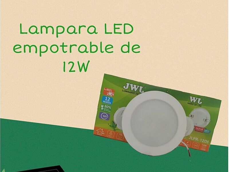 LAMPARA LED EMPOTRABLE