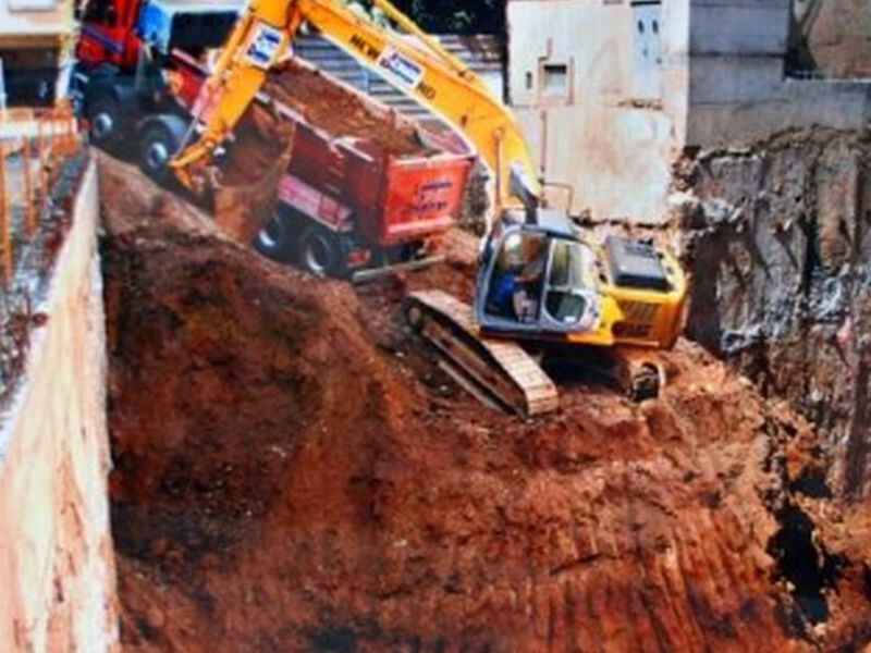Excavaciones cielo abierto México 