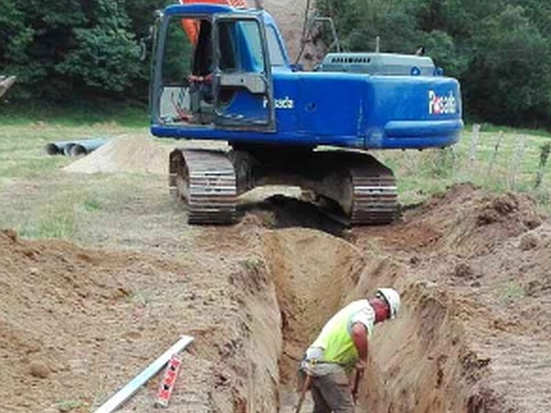 Excavación en zanja México 