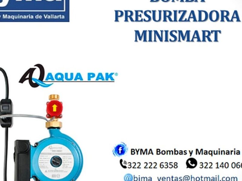 Bomba presurizadora minismart