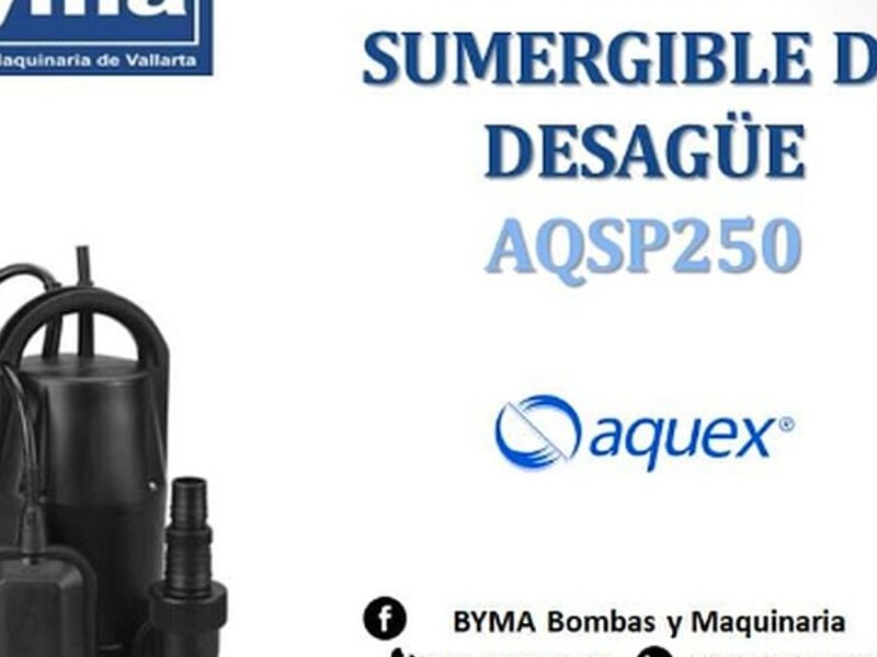 Motobomba sumergible de desague