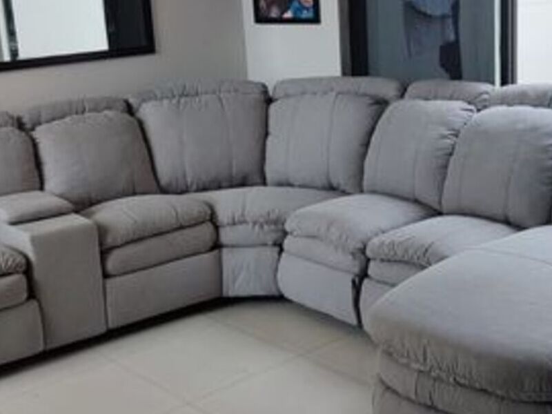Sillón Esquinero Gris Colima