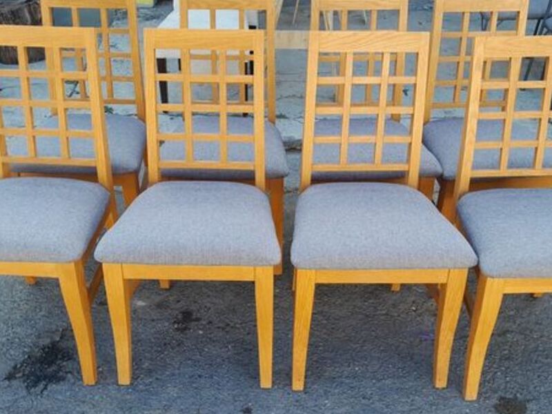 Sillas Tapizadas Blancas Colima 