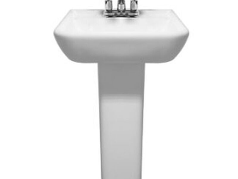 Lavabo Pedestal Goya Blanco México