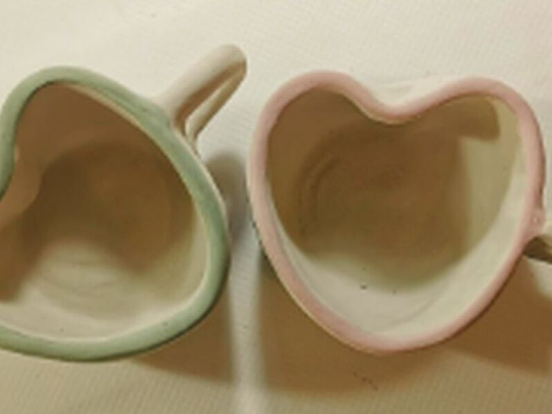 Tasas forma corazón México