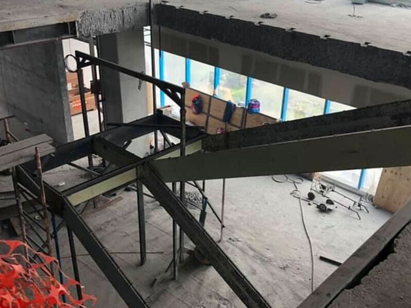 Estructura escaleras México