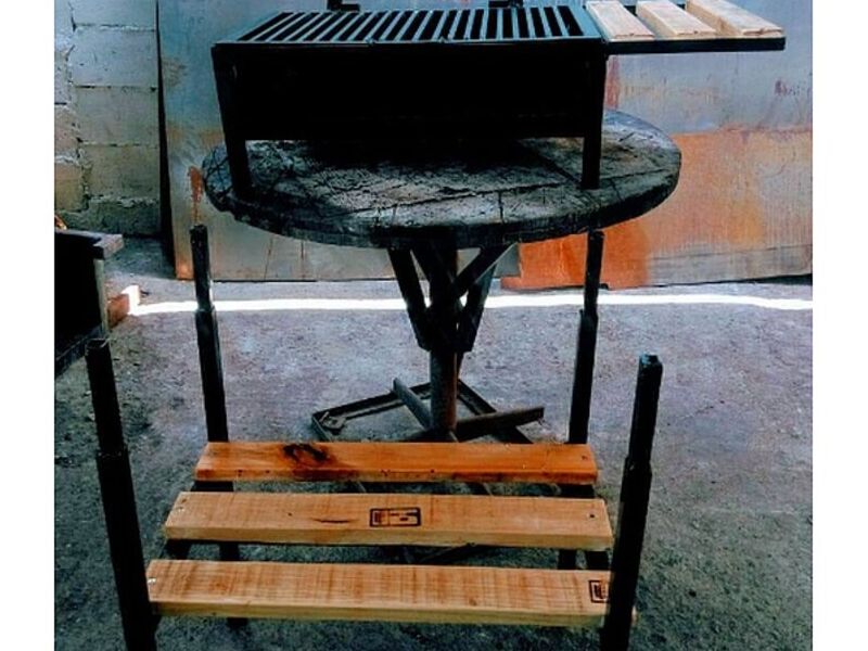 Parrilla desmontable