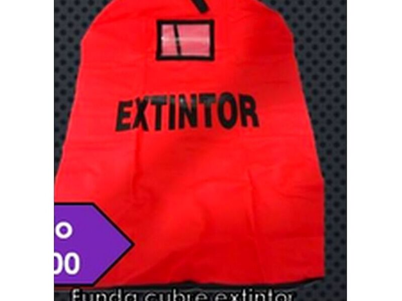 Funda cubre extintor 