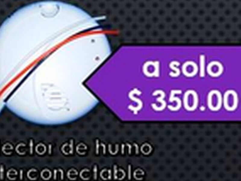 Detector de humo interconectable 