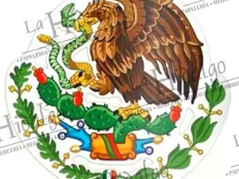POSTER PADI ESCUDO MEXICO