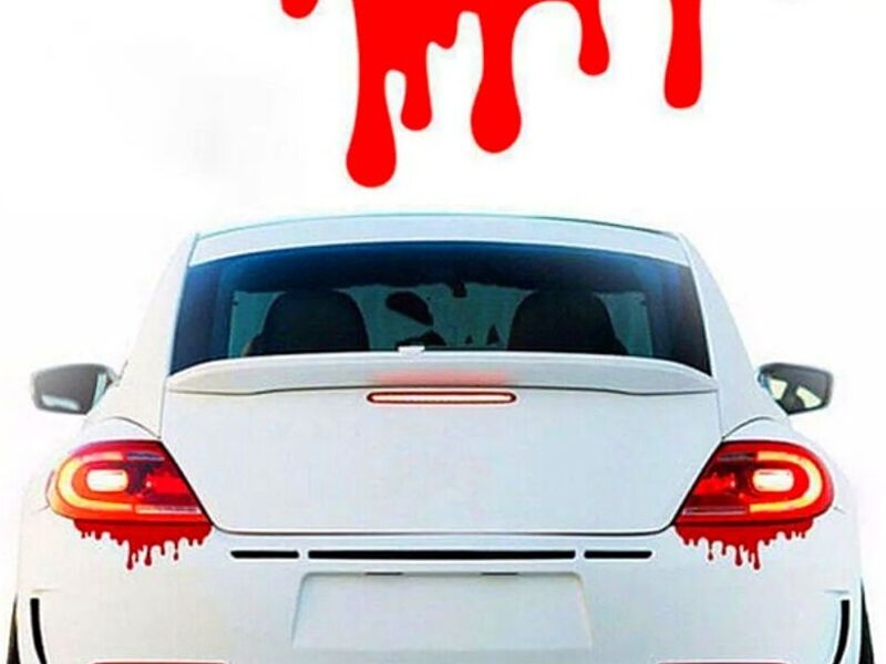 KIT 2PZ STICKER ROJO MEXICO