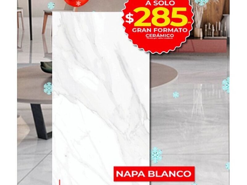 Cerámica Napa Blanco México