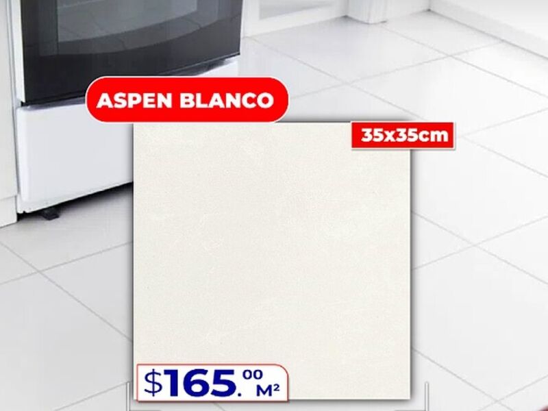 Cerámica Aspen Blanco México