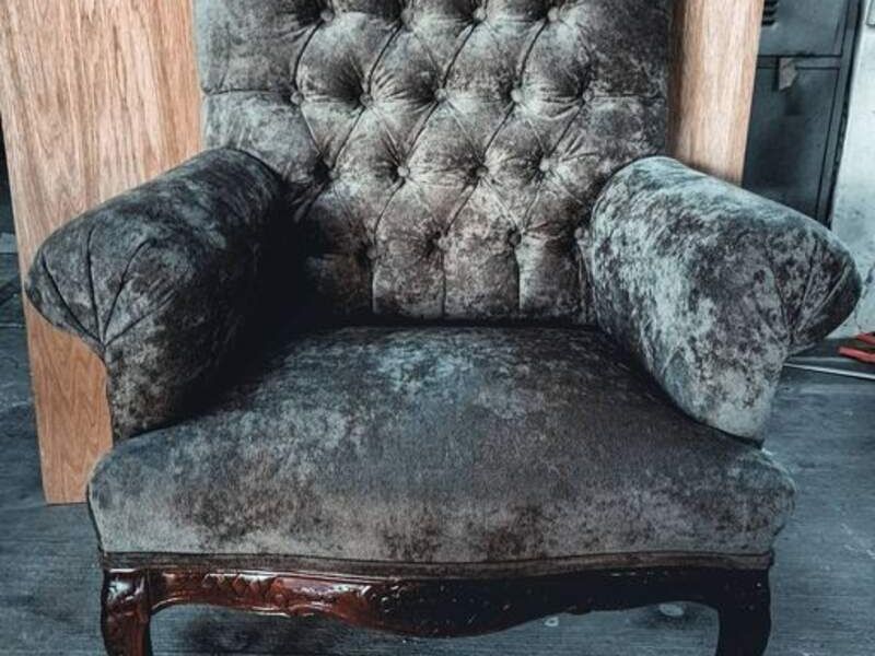 Sillón Tapizado Rustico Sinaloa 