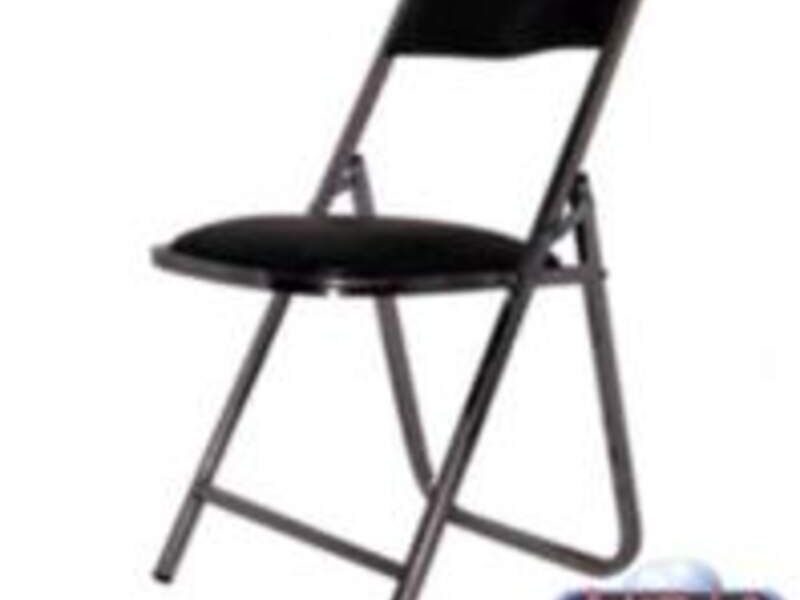 SILLA PLEGABLE ACOJINADA CROMADA Querétaro