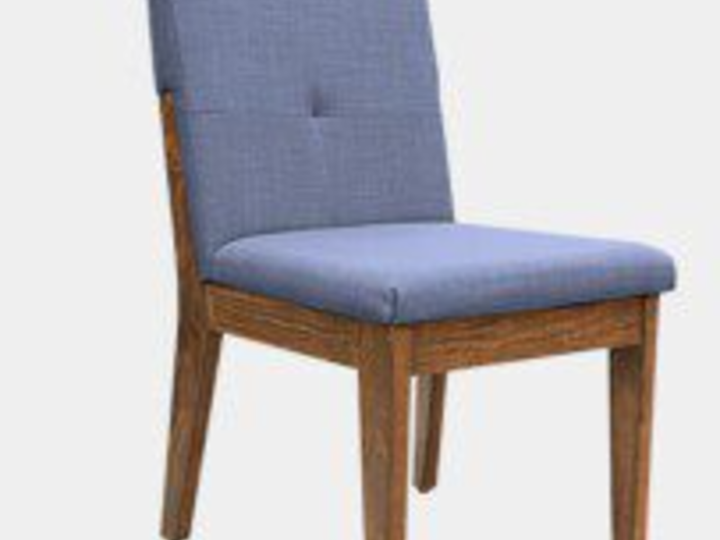 Silla Tapizado Color Azul