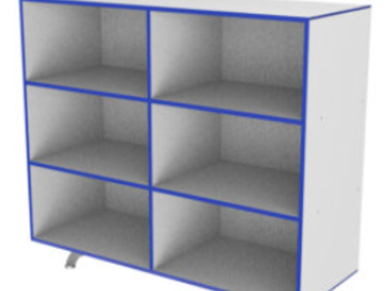 Archivador Madera Pequeño